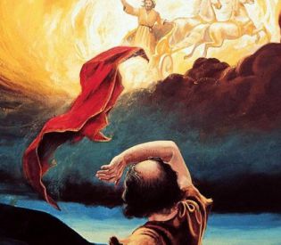 Saint du jour - Page 17 Elijah-was-taken-up-into-heaven-in-a-chariot-of-fire-and-horses-of-fire-595x360
